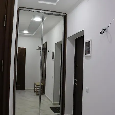 Квартира Трускавец,Бювет 500М アパート *
